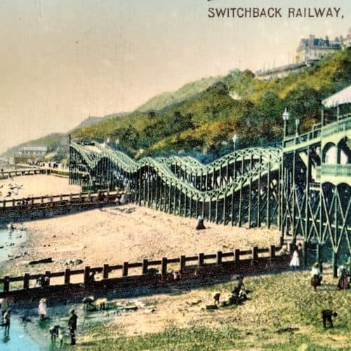 Seaside 11 Switchback Railway postcard