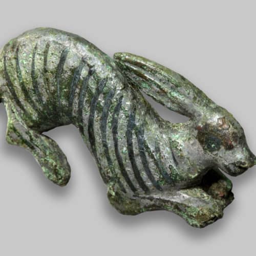 Romans 8 Roman hare brooch