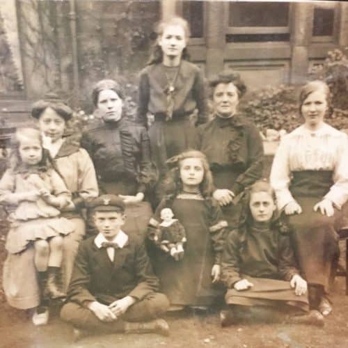 WW1 1 Lejeune family - Belgian refugees 1914