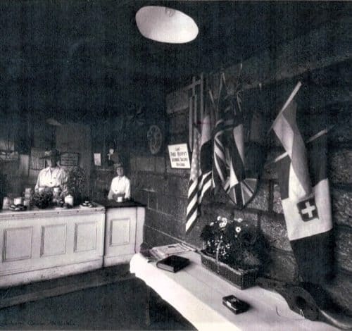 WW1 2 Folkestone Harbour canteen in WW1