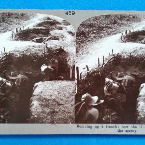 WW1 Resources Gurkhas - bombing up a trench