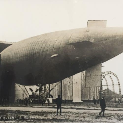 WW1 Resources HM Silver Queen airship before WW1