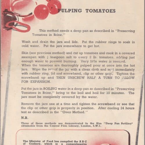 WW2 18 F5998.04 How to preserve tomatoes