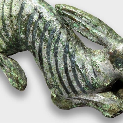 Romans Resources Roman hare brooch close-up