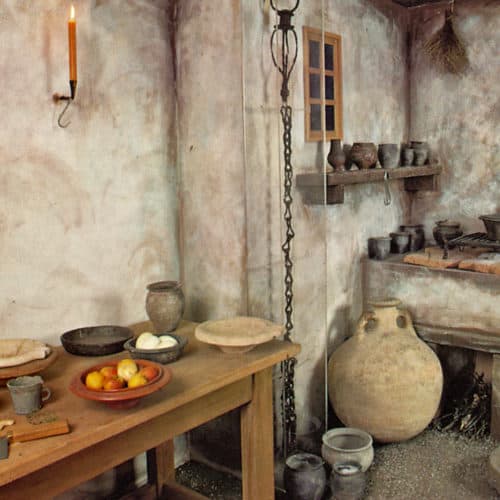 Romans Resources Roman kitchen reconstruction