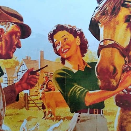 WW2 Resources Land Girls poster close-up