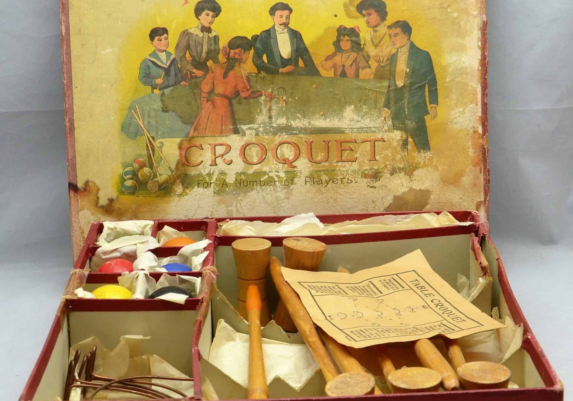 Cabinets of Curiosity 18c Table Croquet FM2017.22 2