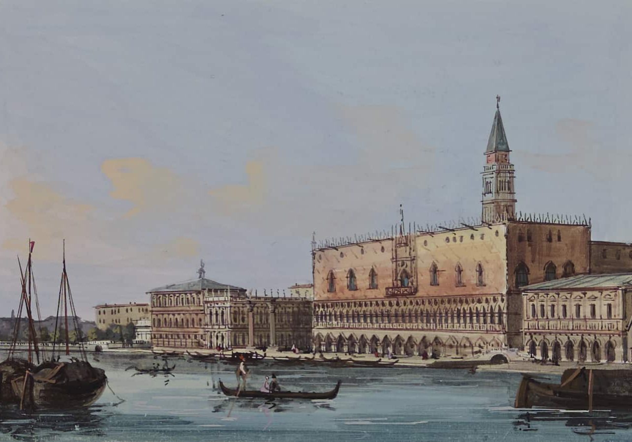 Masters 1l The Doge's Palace seen from the Sea F3644_186.2 P34