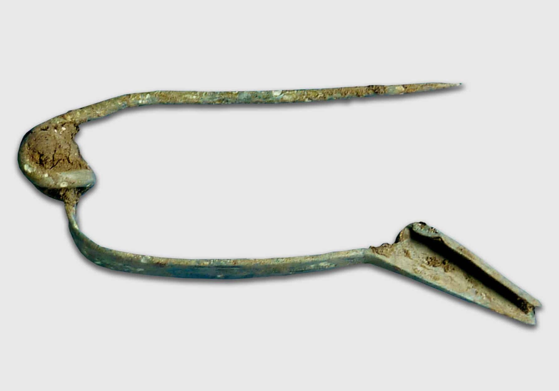 Stone Age to Iron Age 6 - Iron Age copper alloy brooch