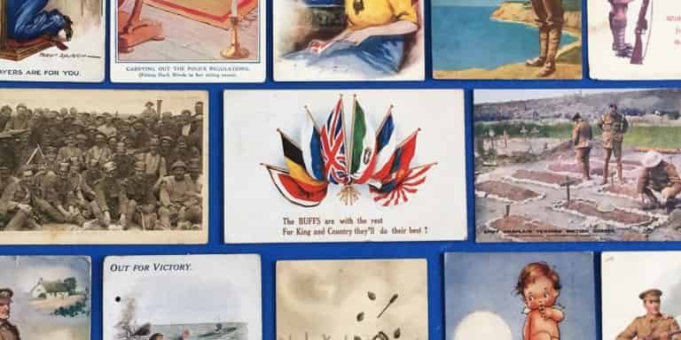 WW1 17 postcards front